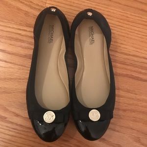 Michael Kors black flats